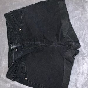 Black high waisted Shorts